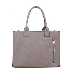 FASHION CONCEALED CARRY LOCK KEY SATCHEL w/ COIN P